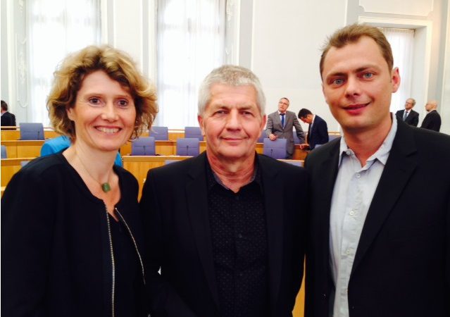 Eveline Lemke, Roland Jahn, Daniel Köbler